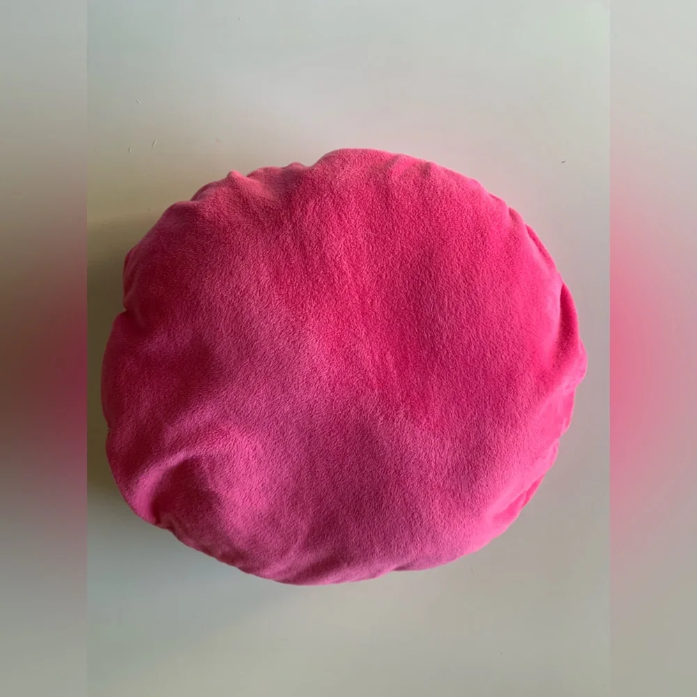 Hello Kitty Decorative Round Pink Pillow Plushie Hand-warmer